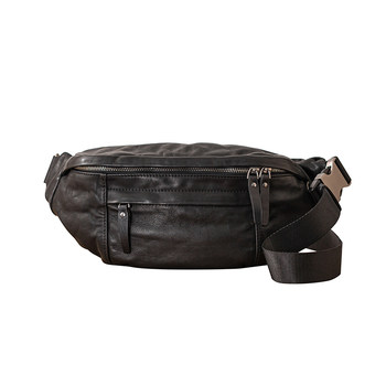 Backstep functional style versatile trendy men's breast bag crossbody bag