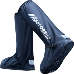 Waterproof, Non-Slip, Thickened, and Wear-Resistant Rain Shoe Covers for Men, Suitable for Delivery Riders, Rainproof Shoes for Repeated Use in Rain