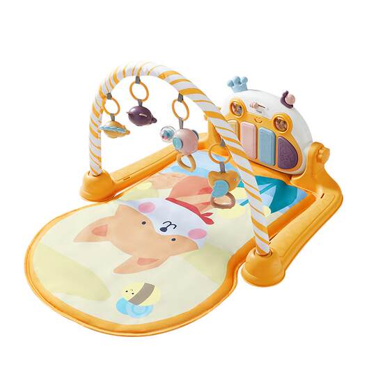 October crystal baby pedal piano fitness stand gift box