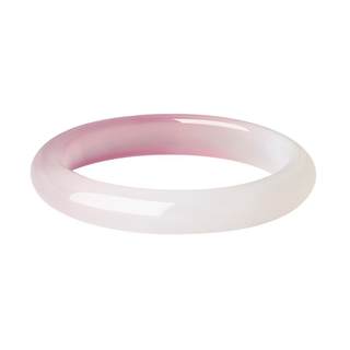 Zhou taisheng chalcedony half pink bracelet