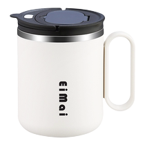 Water cup office cup boys tea cup 304 stainless steel mug with lid spoon coffee thermos cup Tong 668