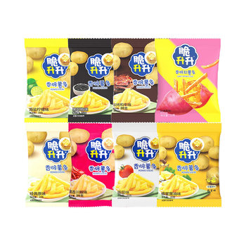 Crispy shengsheng french fries honey butter flavor crispy raw crunchy snacks gift pack office snack food