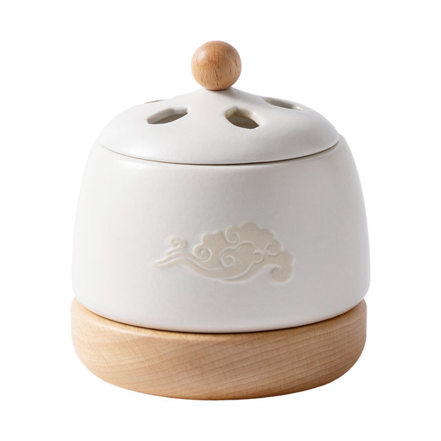 Taiwan chip electric incense burner comes with base + copper incense dish