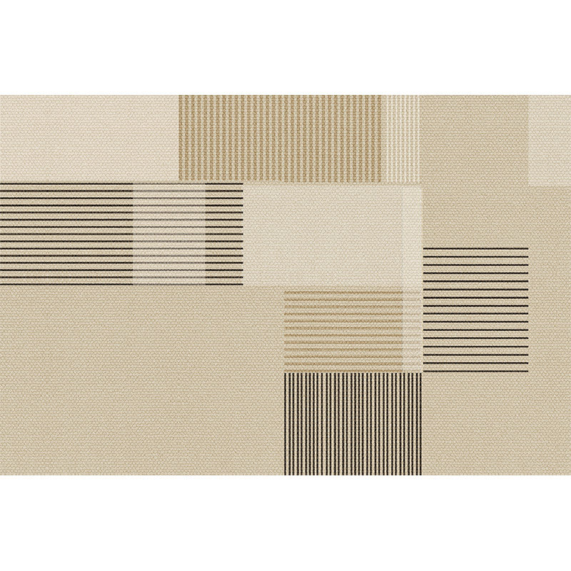 Entrance door mats and entrance mats can be cut and customized to prevent slipping.