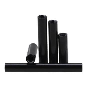 M3d5 black aluminum column aluminum alloy anodized through-hole