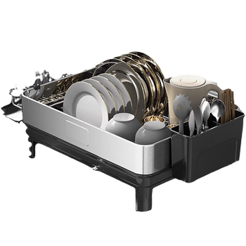 304 stainless steel kitchen bowl and dish drain storage rack