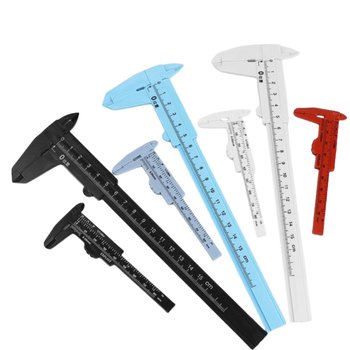 Plastic vernier caliper high precision household mini