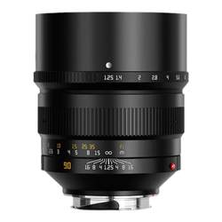 Mingjiang Optical 90mm f1.25 Night God fixed focus ultra-large aperture micro single portrait lens Leica M mount can be transferred