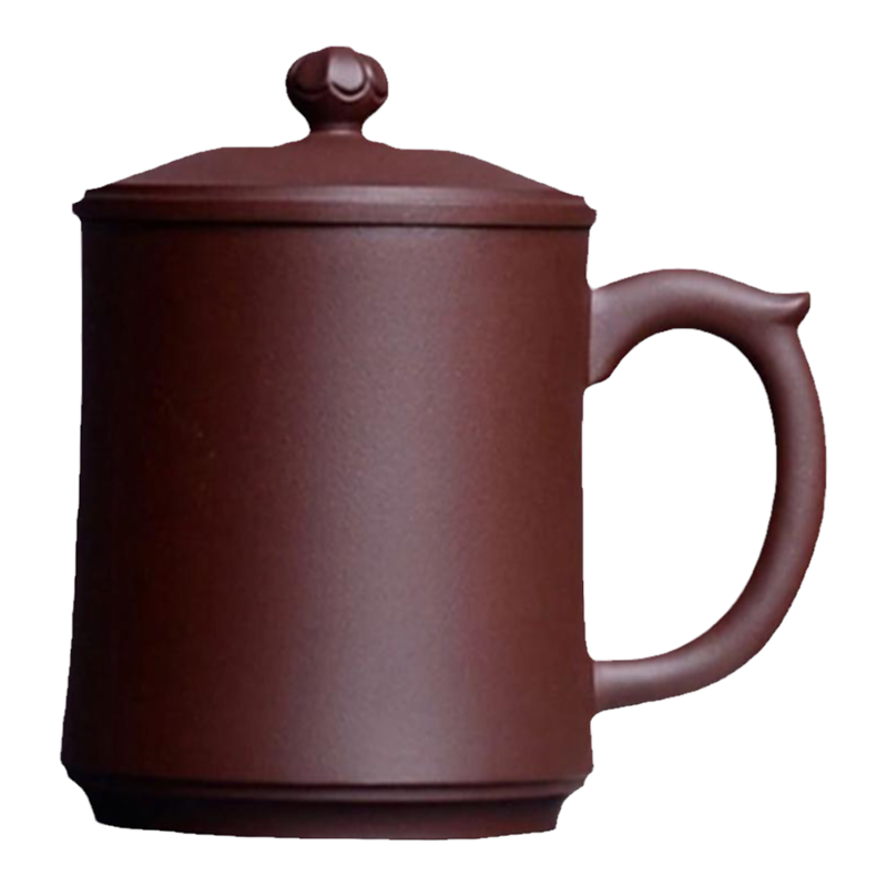 宜興 紫砂茶杯 寿桃主人杯 茶器 茶杯 煎茶道具 宜兴紫砂杯主人杯茶杯品茗杯个人无盖带把寿桃松针梅花功夫杯-Taobao