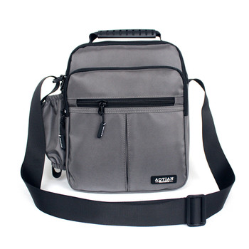 Men's waterproof oxford cloth water bottle shoulder crossbody backpack