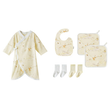 Cotton era six/eight-piece baby gift box set