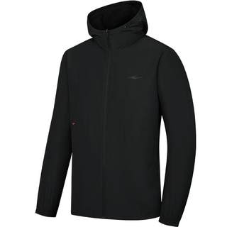 鸿星尔克外套男2025冬季新款男士防泼水冲锋运动夹克加绒风衣男装