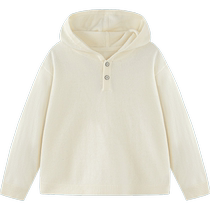 Mini Balabala boys and girls cashmere sweaters for a family of three parent-child warm sweaters