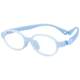 Children's ultra-light silicone eyeglass frames with hyperopic astigmatism