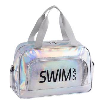 Waterproof swimming bag with wet and dry separation large capacity cross-body
