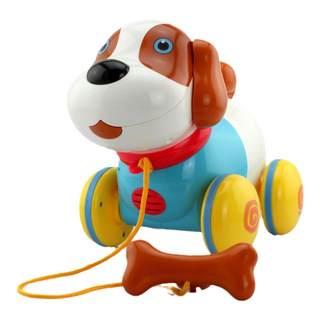 Children's puppy toys music talking learning walking toys