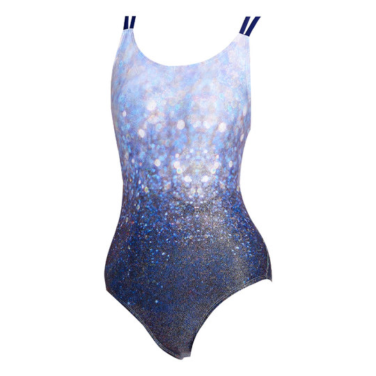 New Night Shadow Gilded Racing Swimsuit