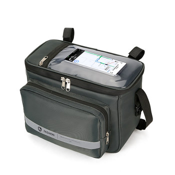 Cycling hanging bag multi-function waterproof fabric large capacity