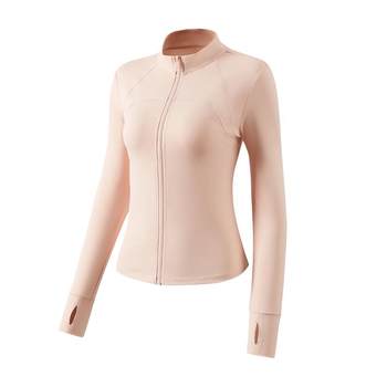361 sports top long sleeve women's yoga wear jacket