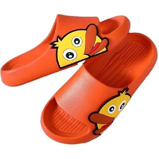小黄鸭拖鞋女夏外穿时尚家用家居室内防臭防滑软底居家鸭子凉拖男