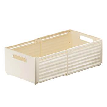 Retractable storage basket