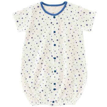Japanese qianquhui short-sleeved onesie full-cotton mesh