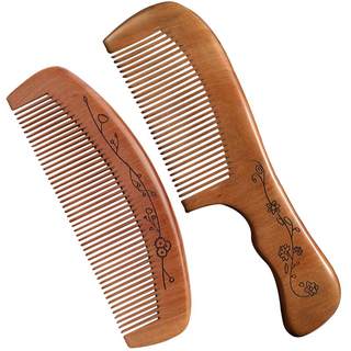 Genuine old peach wood comb no. 1