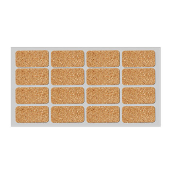 Cork self-adhesive stickers note stickers storage supplies classification labels self-adhesive kitchen waterproof and oil-proof traceless