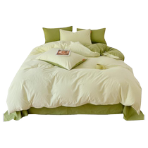 Yarn-dyed cotton quilt cover single piece pure cotton quilt cover quilt single 150x180x200x230 bed sheet universal for all seasons