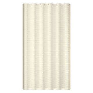 高档浴室防水帘加厚防霉浴帘布卫生间浴帘套装免打孔速干门帘隔断