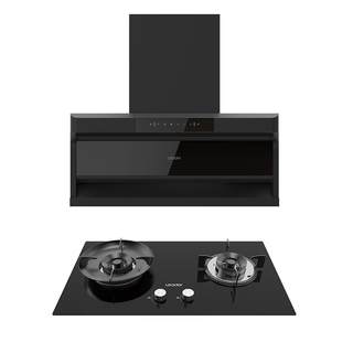 Tongshuai lazy range hood top side double smoker set