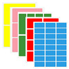 Jerry square label stickers are waterproof and tear-resistant, can be used repeatedly without leaving glue marks, self-adhesive stickers for primary school students, classified labels, home office stickers, self-adhesive synthetic stickers, customized