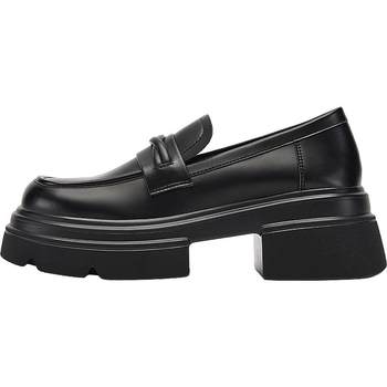 Daphne thick-soled loafers british style leather shoes