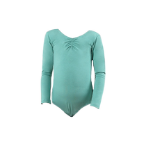 Childrens dance clothing summer short-sleeved girls practice clothing childrens ballet clothing childrens examination Chinese dance suit