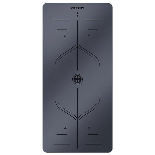 YOTTOY抗菌瑜伽垫2025新款专业防滑pu天然橡胶健身家用女减震隔音