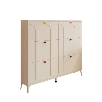 Ultra-thin shoe rack multi-layer home door is simple and space-saving