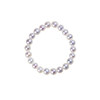 Freshwater pearl ring for women, round, light, luxurious and high-end