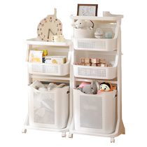Childrens toy storage box storage rack home living room snacks and sundries baby storage basket organizing basket storage basket