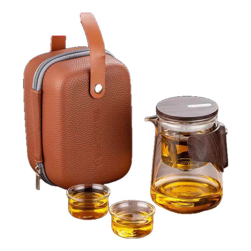 Top pot elegant cup portable travel tea set