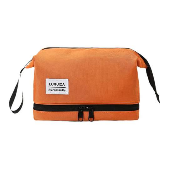 旅行洗漱包男士便携干湿分离出差高端洗护用品游泳收纳袋化妆包女