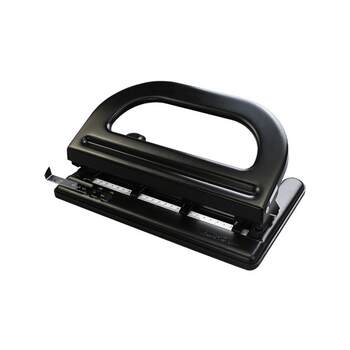 Adjustable Hole Puncher for Three-Hole and Four-Hole Punch, Suitable for Personnel Files, A4 Loose-Leaf Paper, Document Paper, Hole Puncher for Binding Documents into a Booklet, Office Supplies
