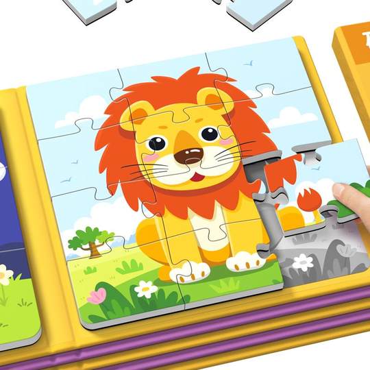 Advanced magnetic puzzles for children 2 to 6 years old educational puzzles