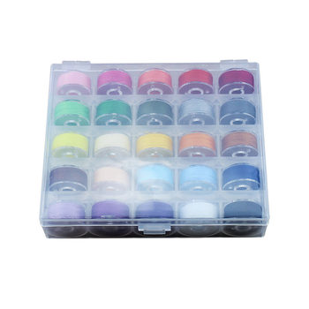 Household sewing machine plastic bobbin storage box