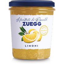 German Import Cari Zuegg Lemon Pulp Jam 330g × 1 Bottle Breakfast Yogurt Bread Sauce Baking Ingredients