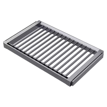 Invisible washing machine clothes drying rack cushioning and damping multi-functional telescopic trouser rack balcony cabinet dryer pull-out trouser drawer