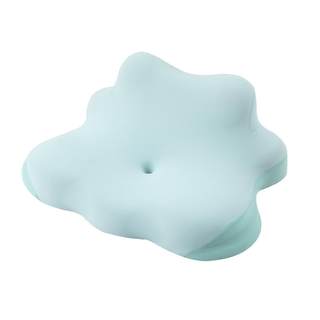 神气小鹿护颈椎枕头记忆棉冰丝软硬两用助眠床头靠垫玩手机专用