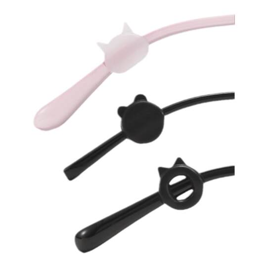 晰雅眼镜防脱落神器镜框防滑耳勾止下滑防掉固定器硅胶套耳后托