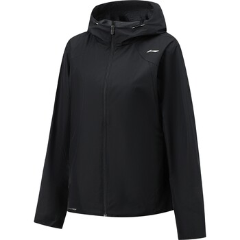 Li ning sun protection hooded women's sports windbreaker