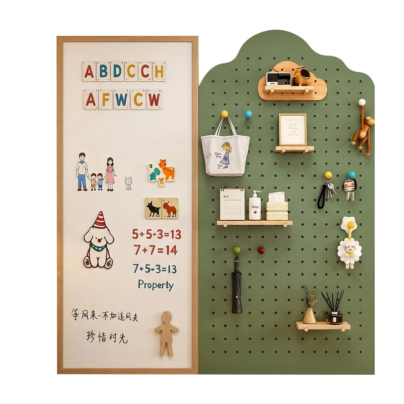 Qifu solid wood hole board multi-functional writing and receiving