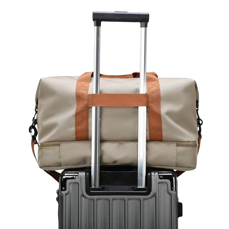 Lightweight large-capacity waterproof travel bag that can be used as a trolley case